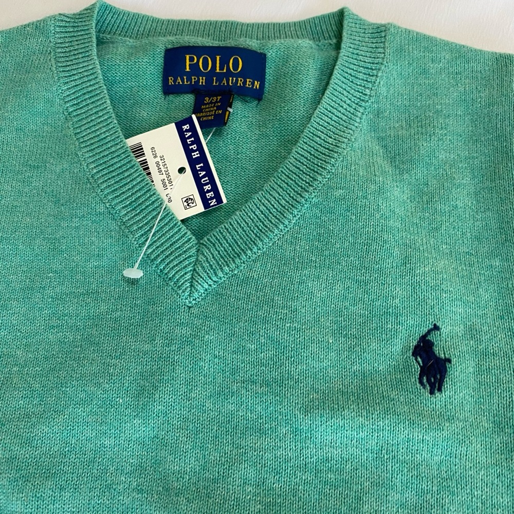 NWT Polo by Ralph Lauren Boys Cotton Sweater